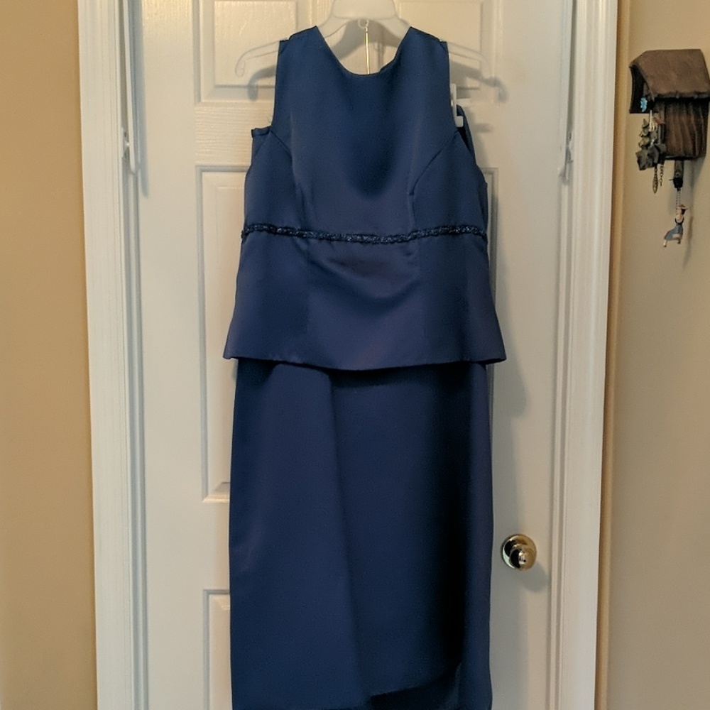 2 piece bridesmaid dress